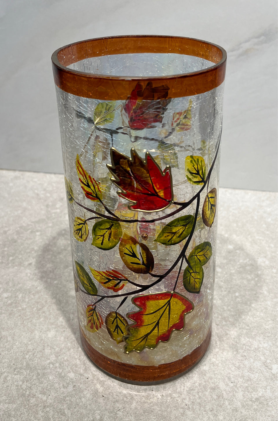 Lighted Vase