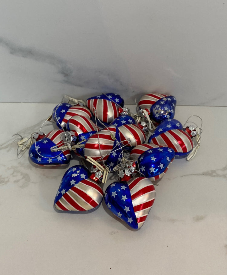Set of Heart Ornaments
