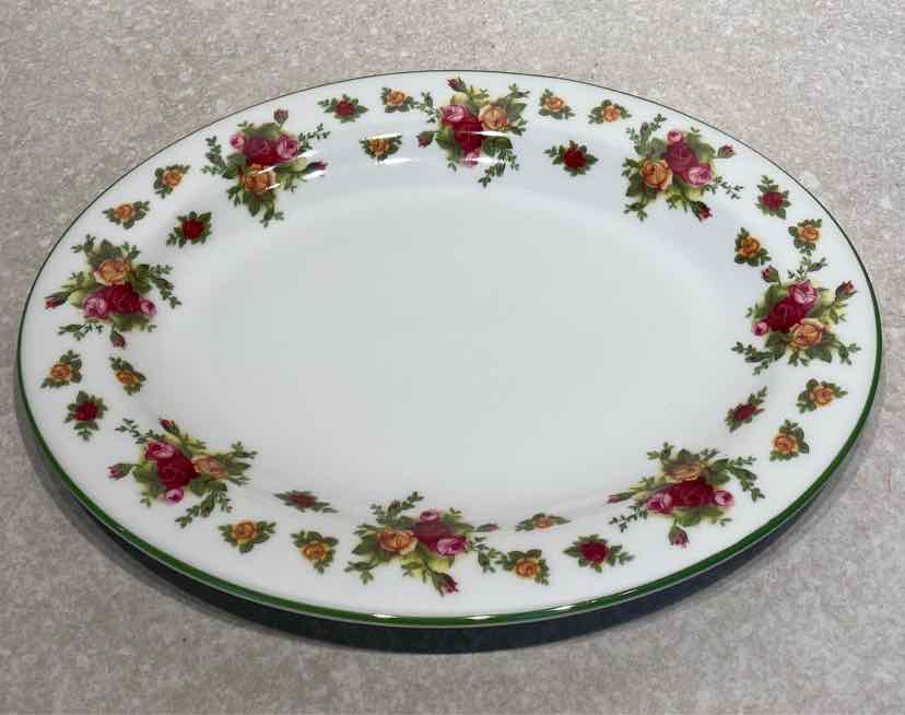 Old Country Roses Platter