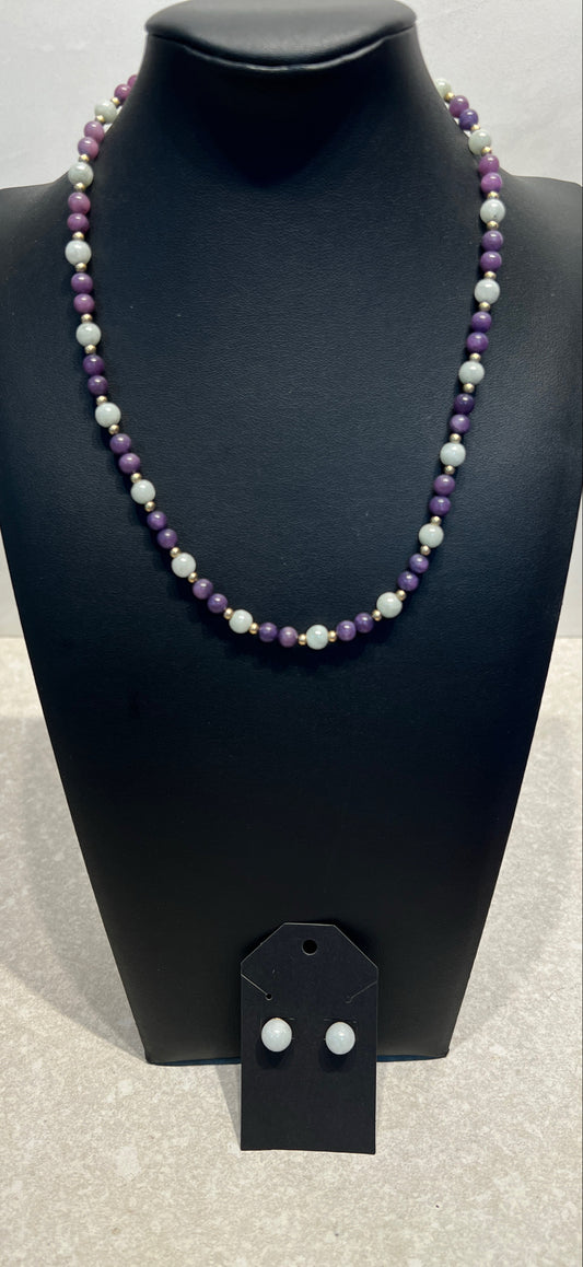 Necklace and Earrings