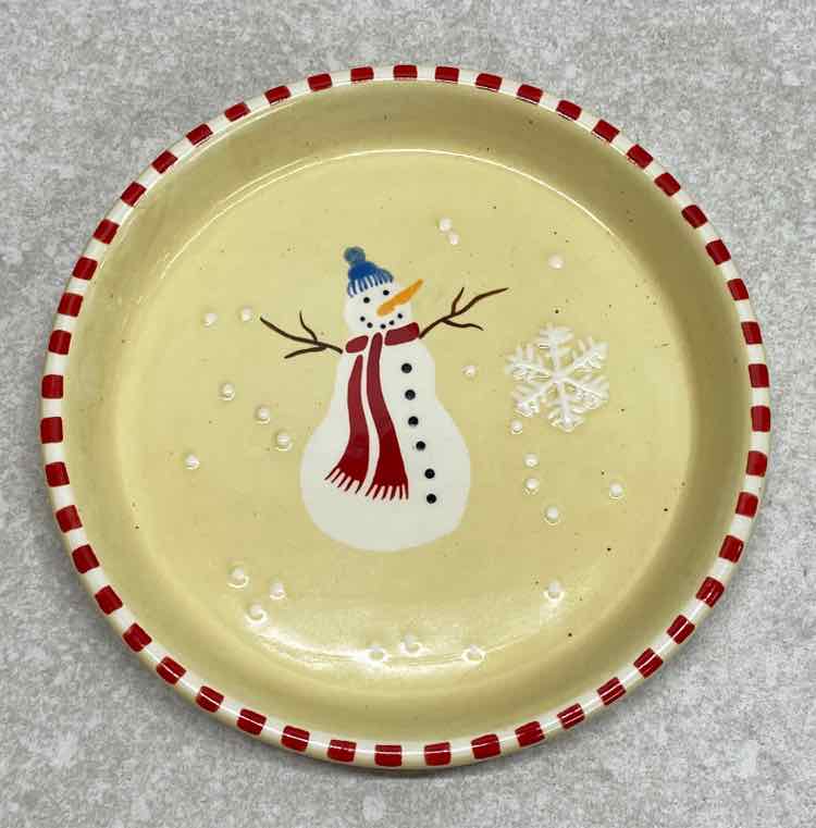 Snowman Plate