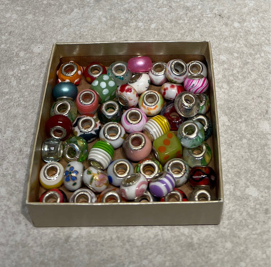 Lot of Sterling Beads