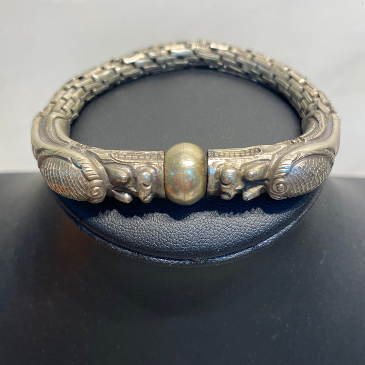 Silver Dragon Link Bracelet