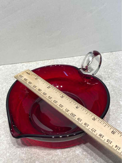 Red Handled Dish