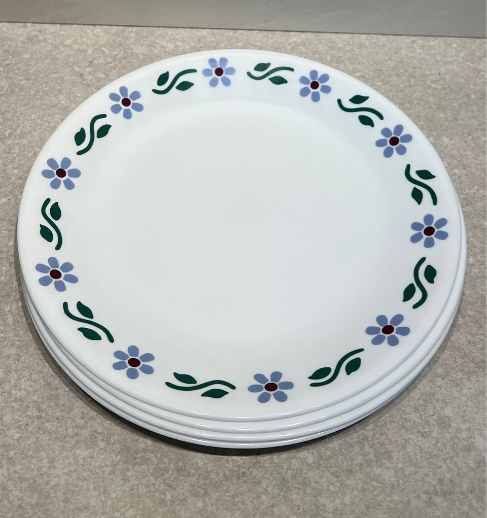 Set of 4 Corelle Dinner Plates