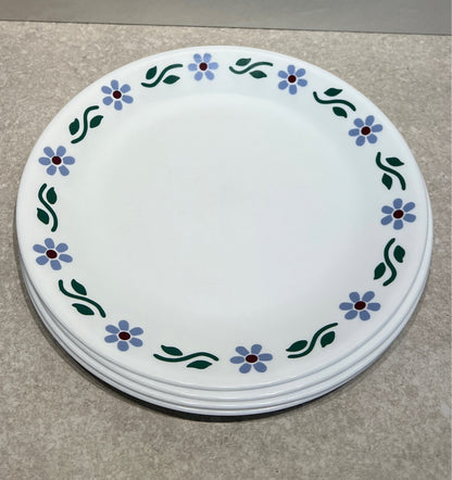Set of 4 Corelle Dinner Plates