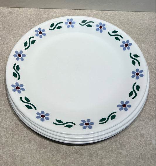 Set of 4 Corelle Dinner Plates
