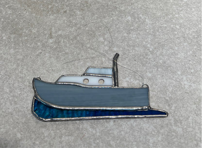 Boat Stain Glass