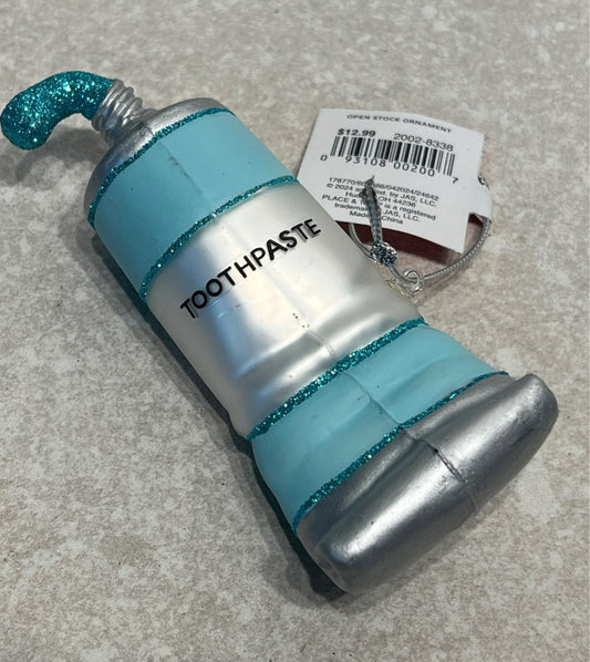 Toothpaste Ornament
