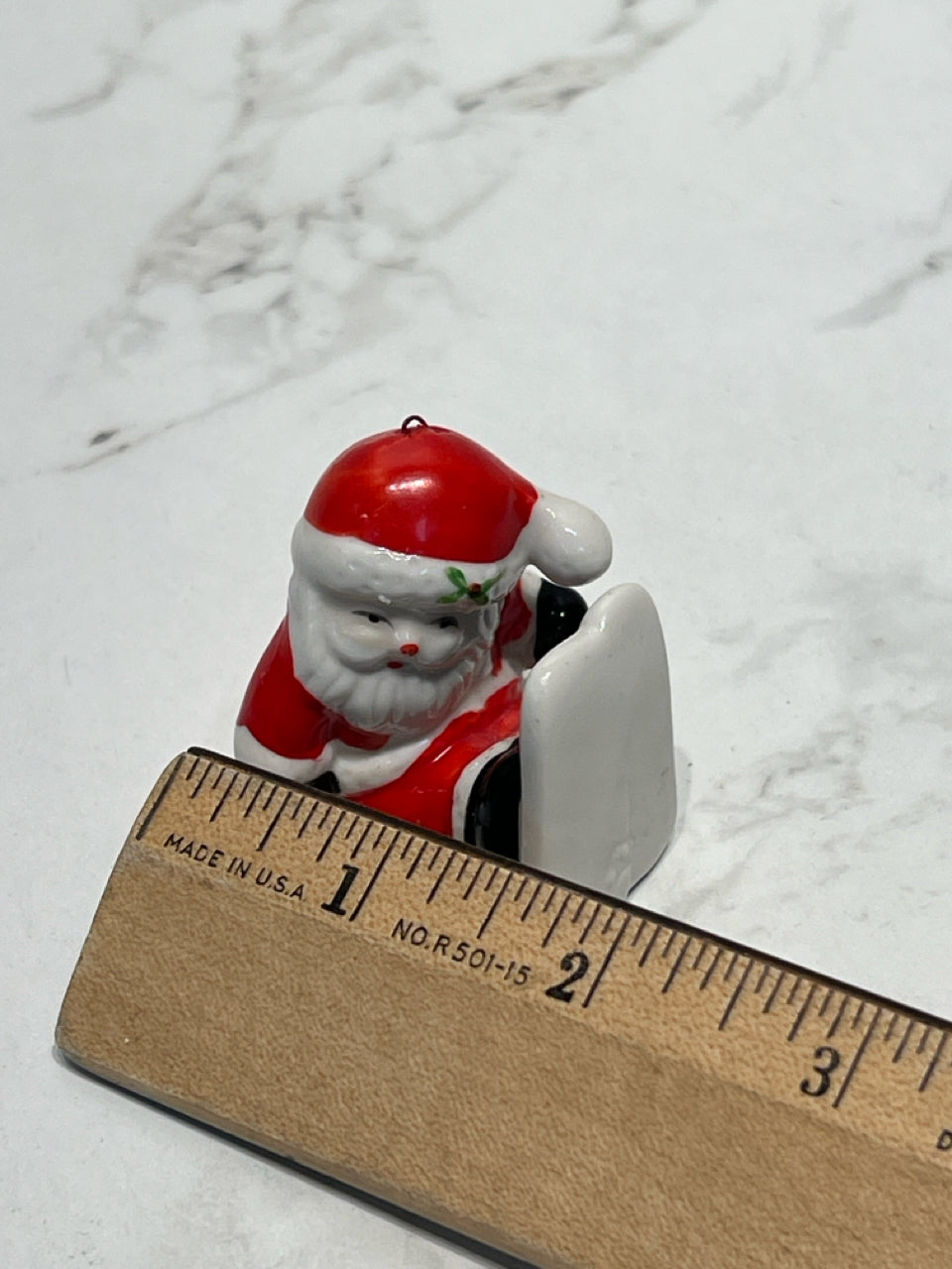 Vintage Santa Ornament