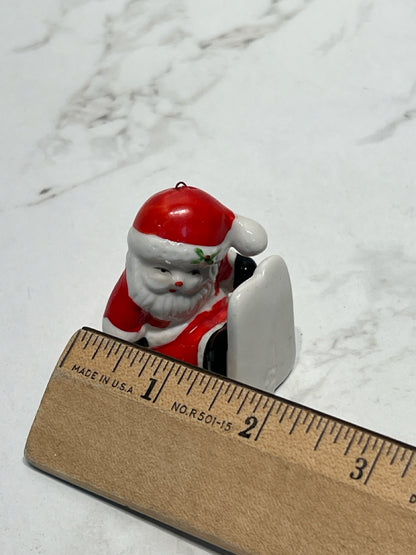 Vintage Santa Ornament