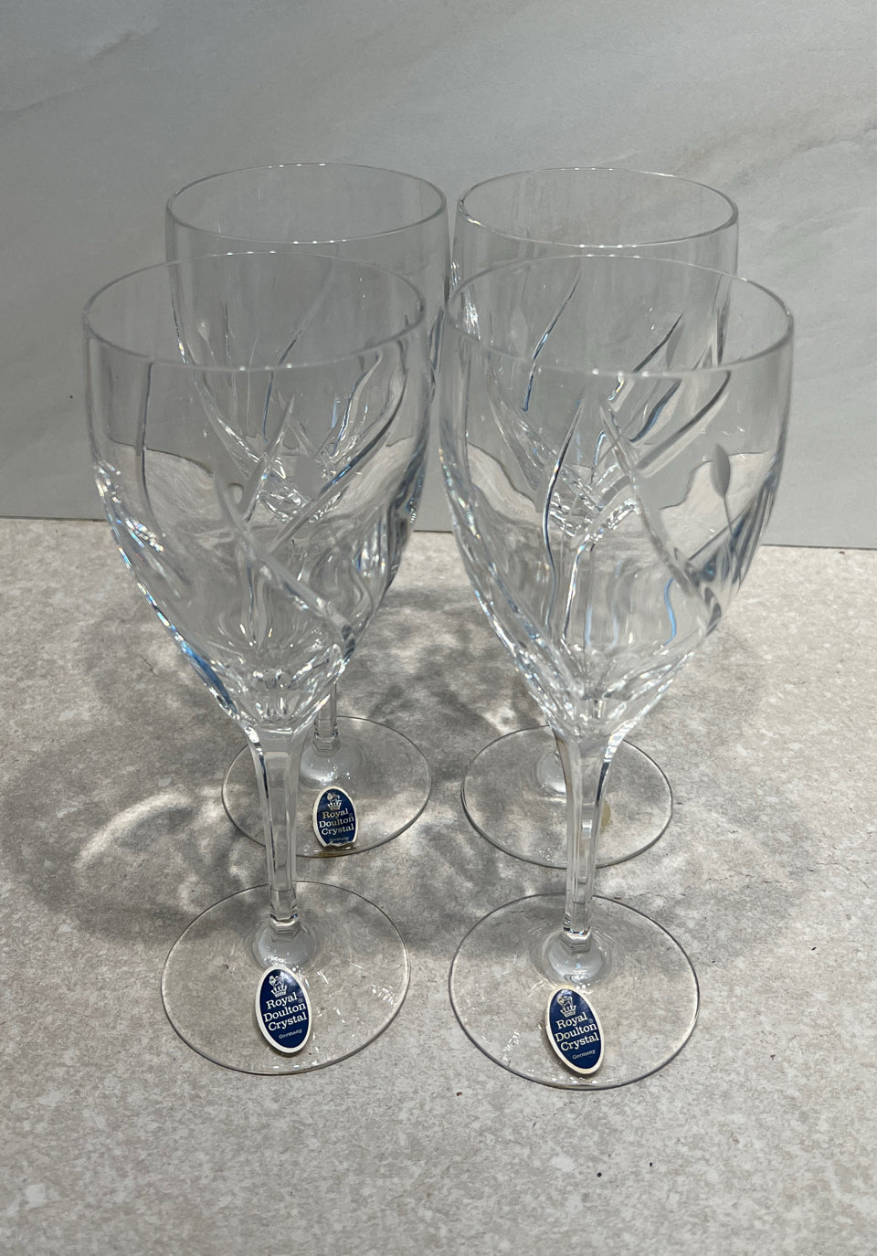 Set of 4 Royal Doulton Glasses