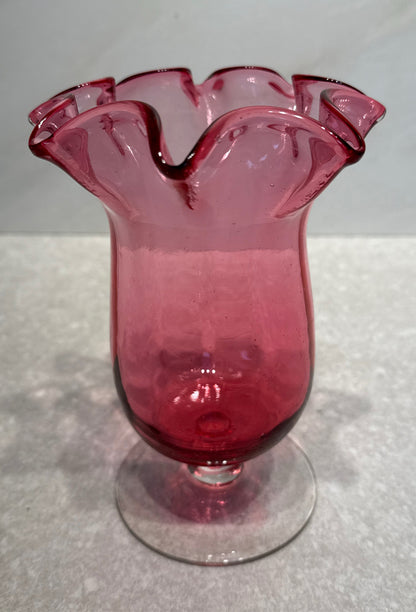 Cranberry Vase