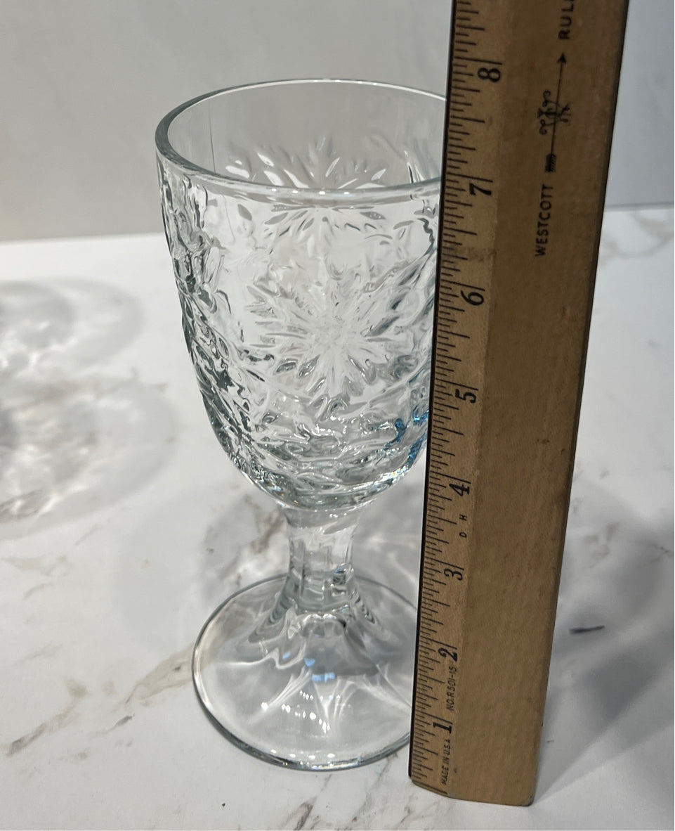 Set of 8 Princess House Goblets