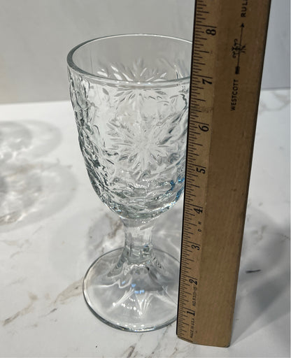 Set of 8 Princess House Goblets