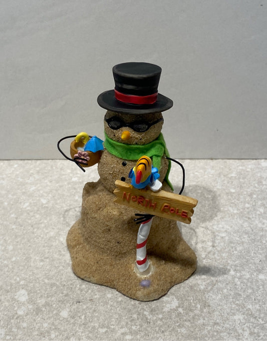 Beach Snowman