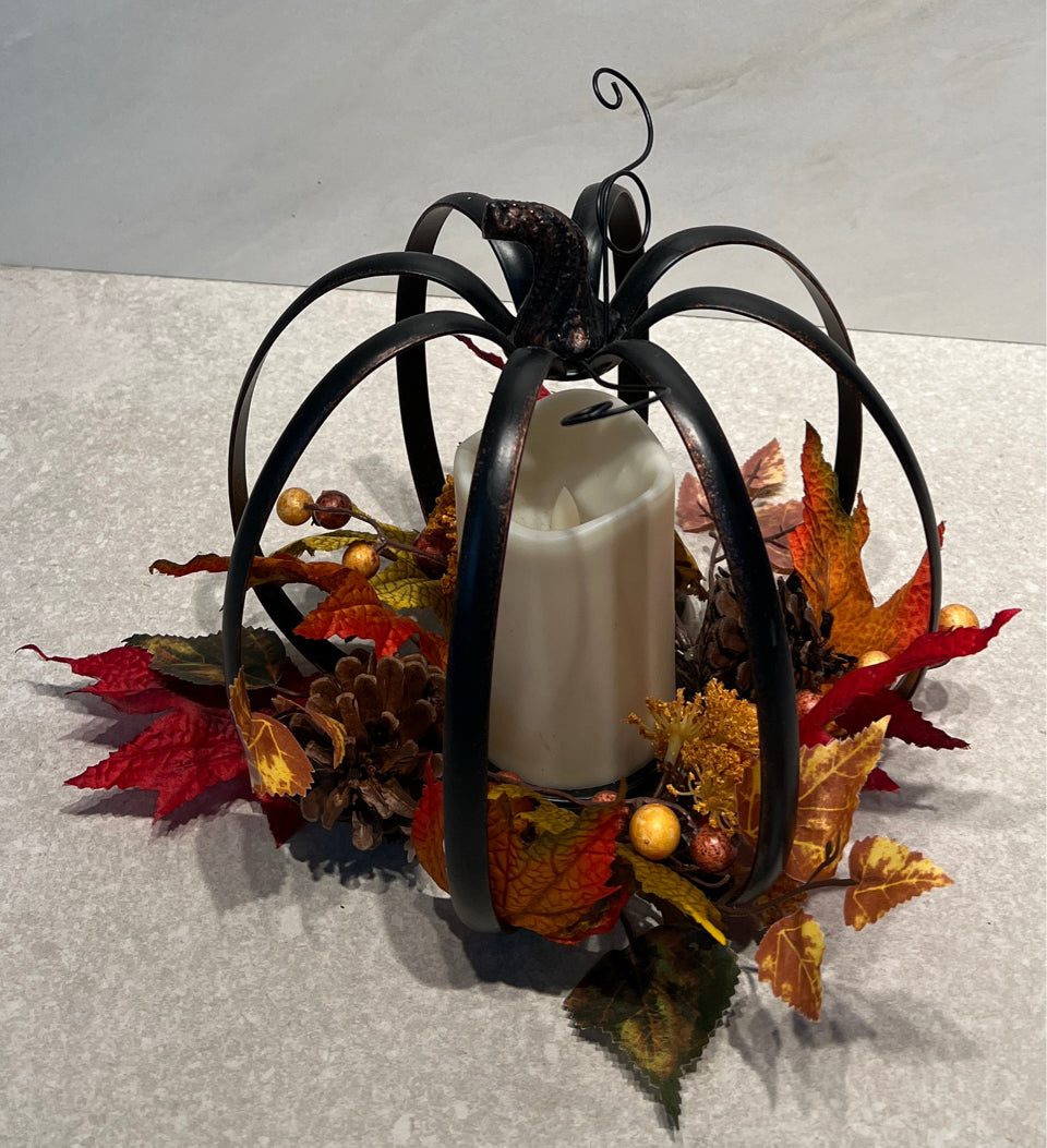 Lighted Pumpkin Decor
