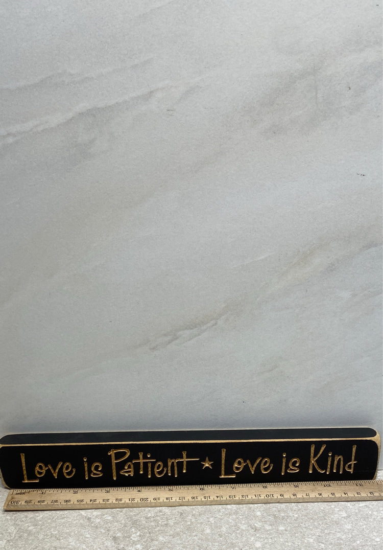 Wooden Sign