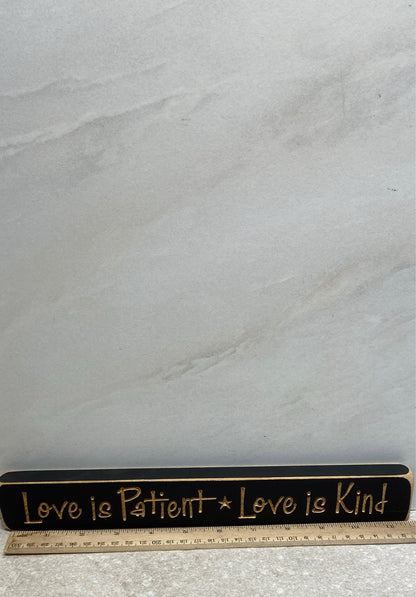 Wooden Sign