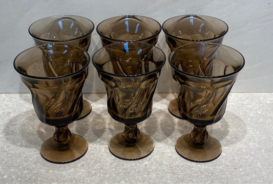 Set of 6 Fostoria Glasses