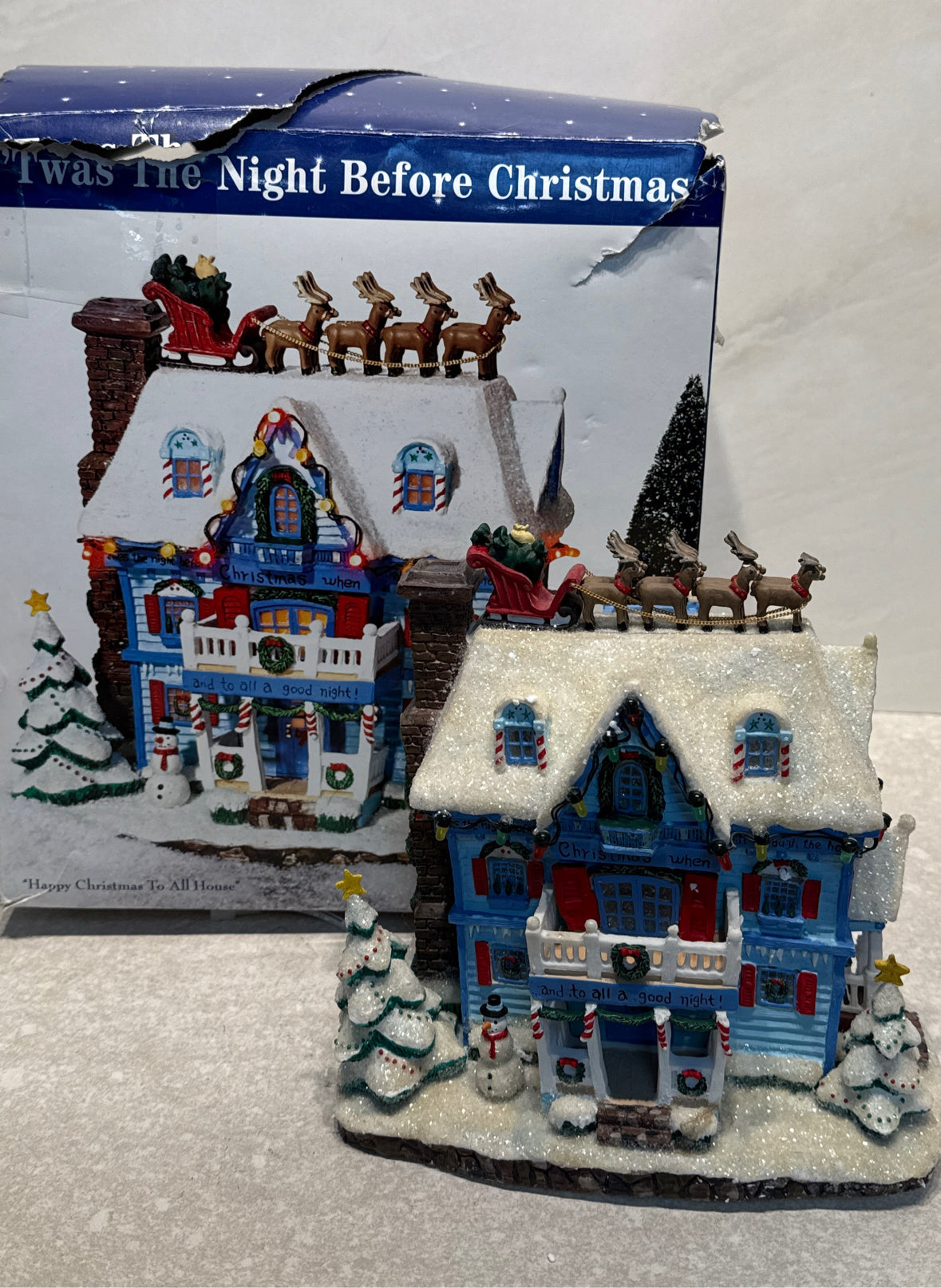 Dept. 56 Twas the Night Before Christmas - as is