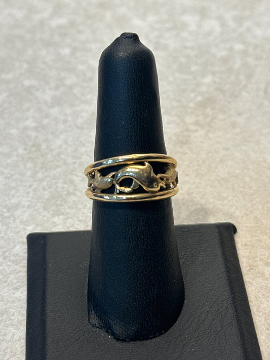 10K Gold Ring Sz.7