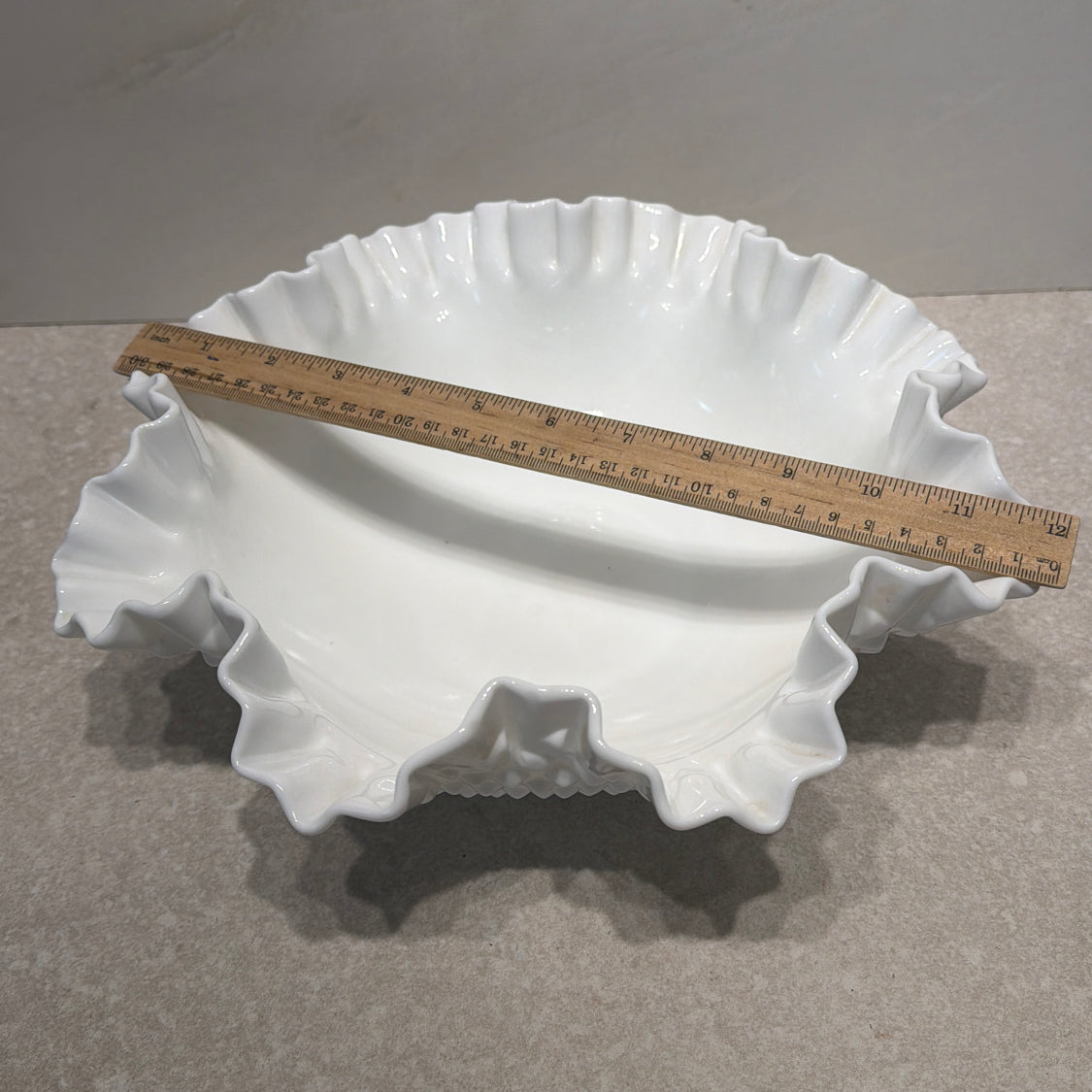 Fenton Milkglass Bowl