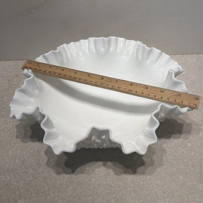 Fenton Milkglass Bowl