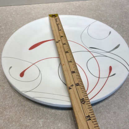 Set of 3 Corelle Dinner Plates