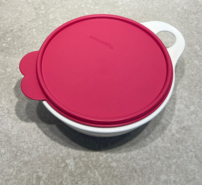 Covered Tupperware Bowl