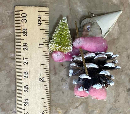 Vintage Pinecone Elf