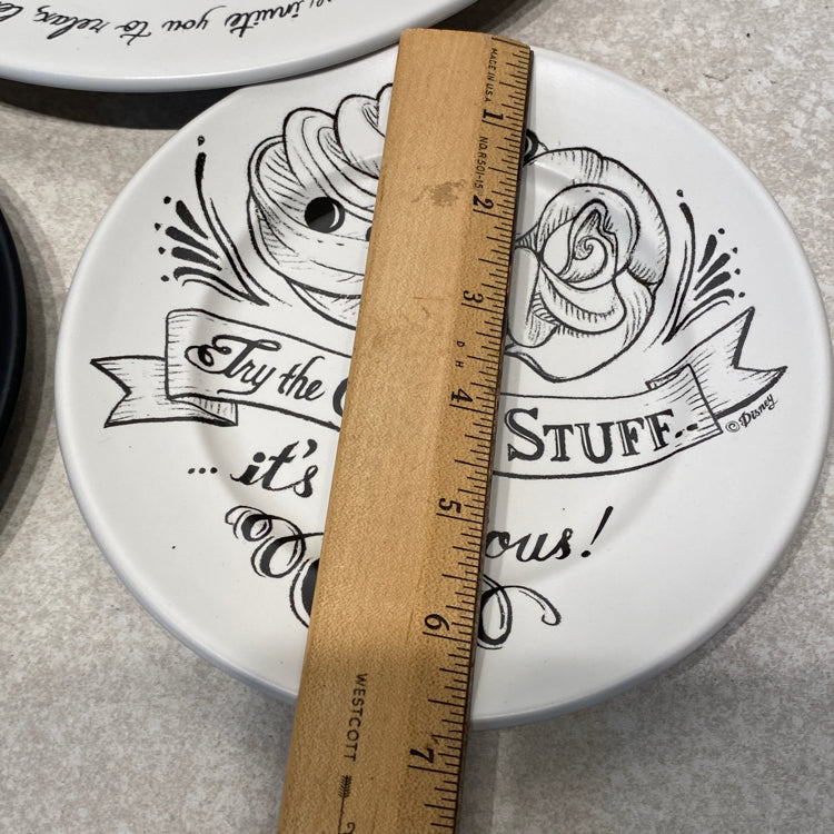 Set of 3 Disney Parks Plates