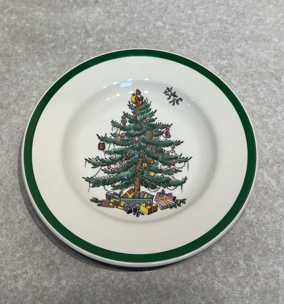 Spode Christmas Tree Bread Plate