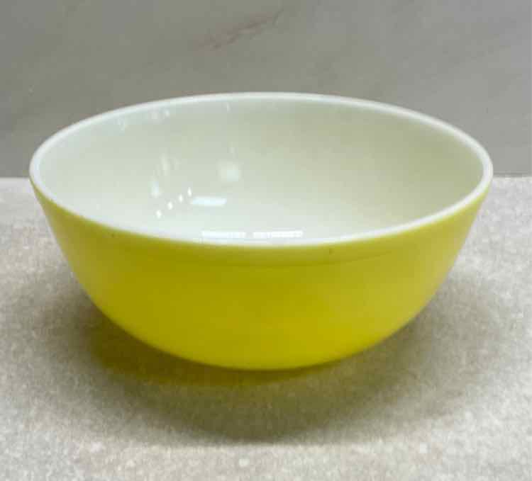 Yellow Pyrex Bowl