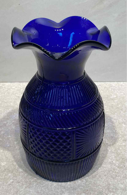 Clevenger Bros Cobalt Blue Vase