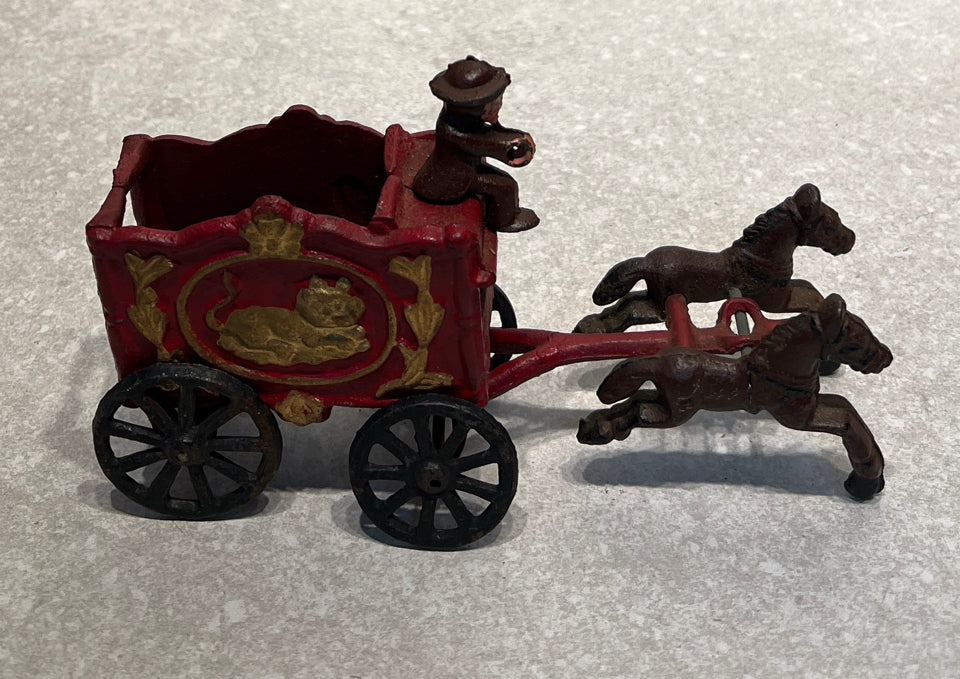 Cast Iron Circus Wagon