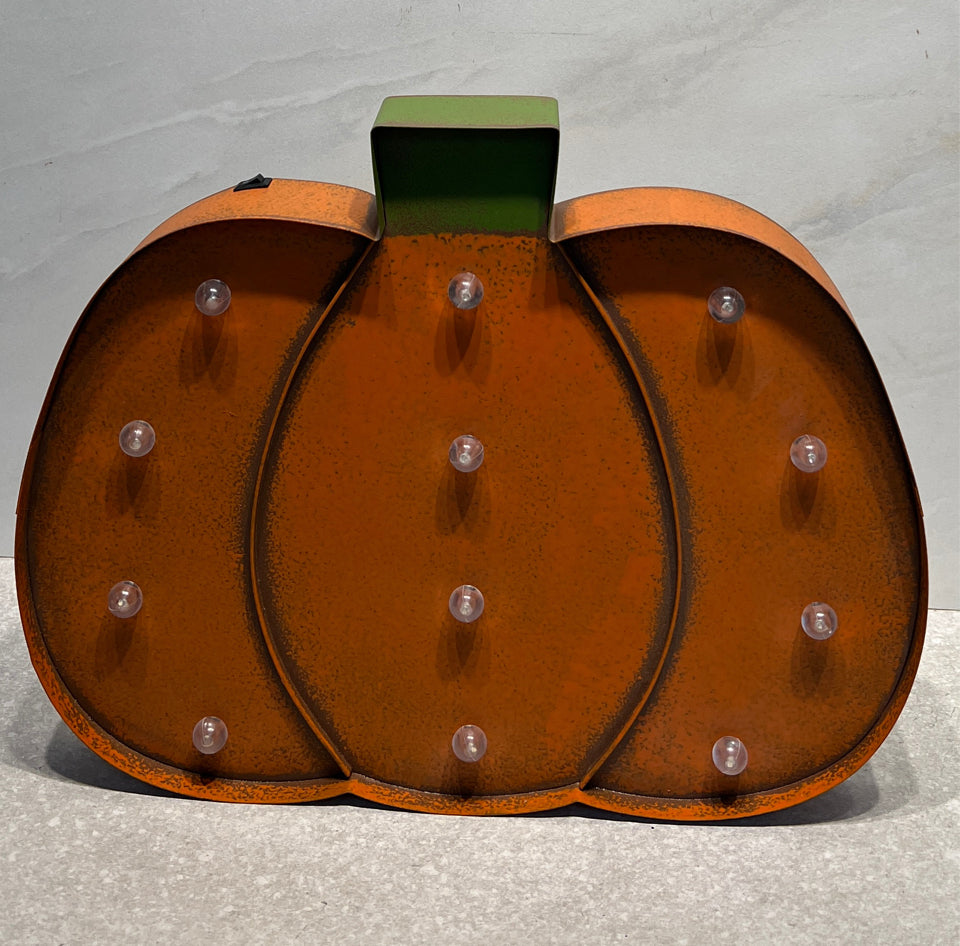 Lighted Pumpkin
