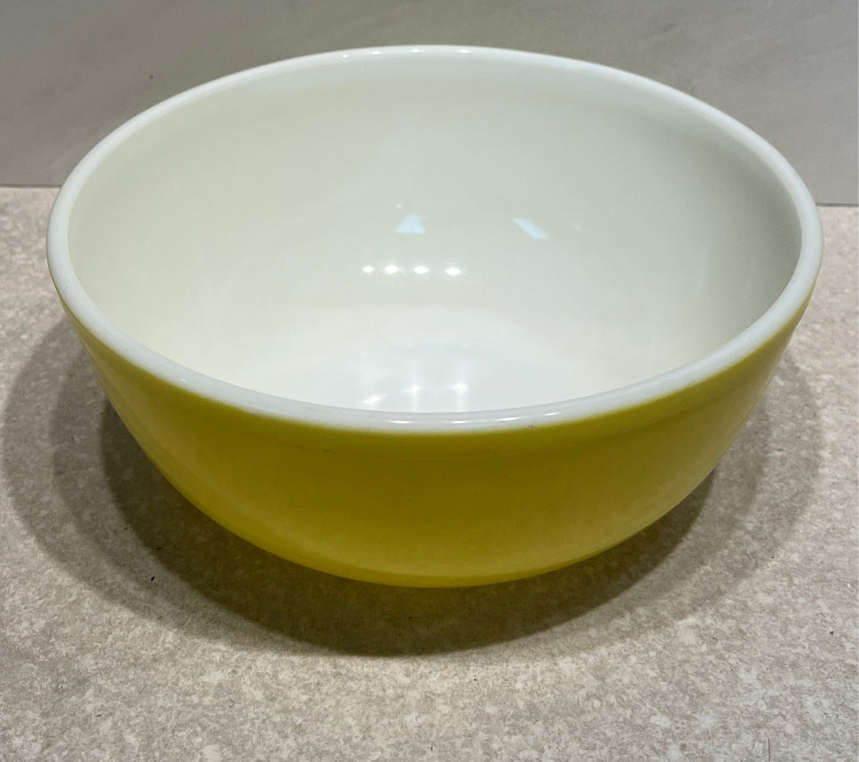 Pyrex Yellow Bowl