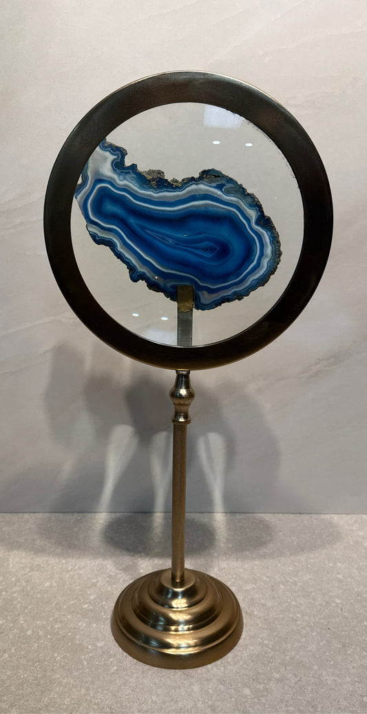 Pottery Barn Magnifier with Agate