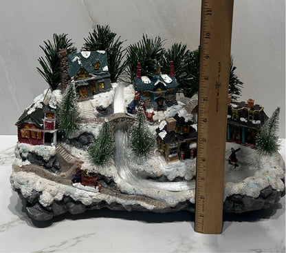 Christmas Village Scene