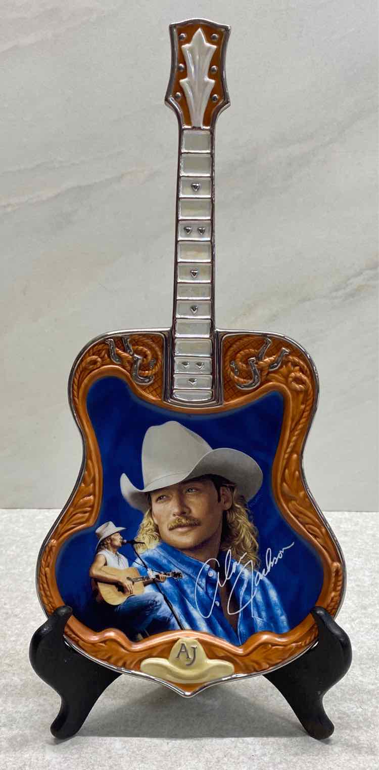 Alan Jackson Guitar Plate