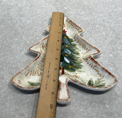 Christmas Tree Plate