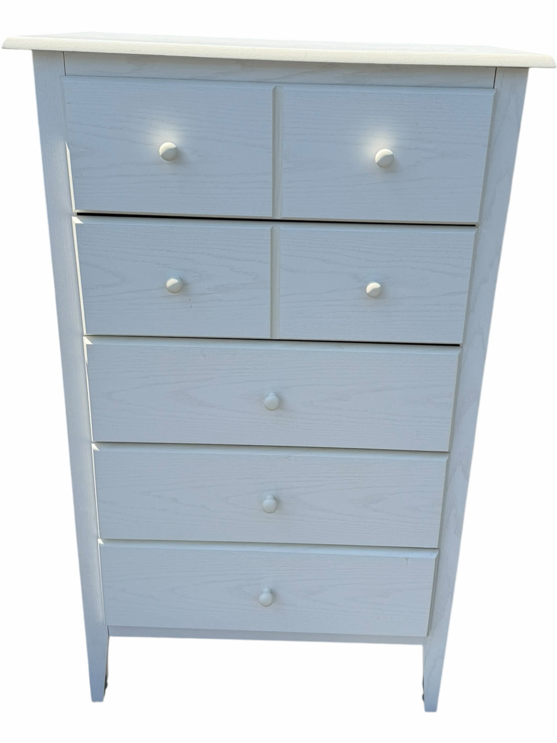 White Tall Dresser