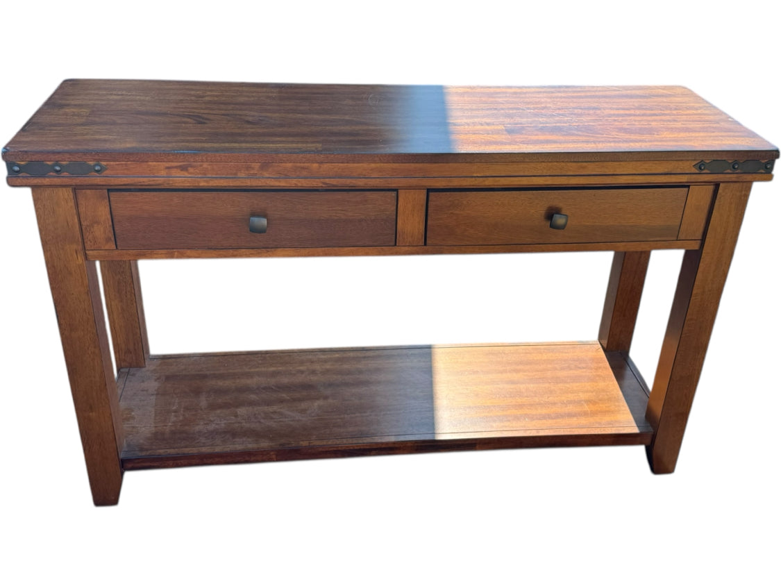 Two Drawer Sofa Table