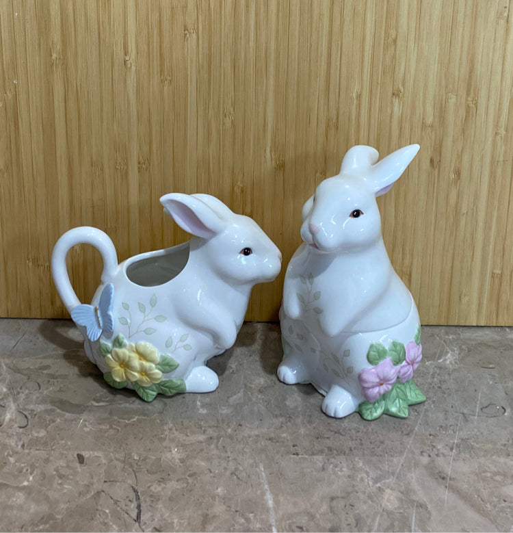 Lenox Buttefly Meadow Sugar & Creamer