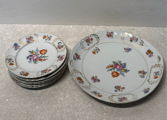 Set of 7 Plates