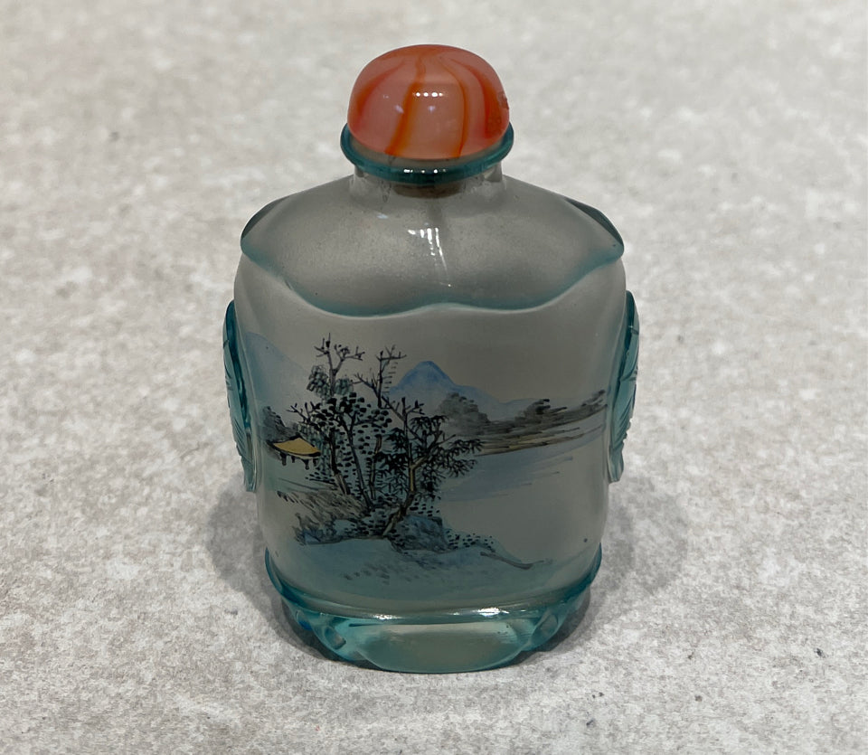 Chinese Reverse Painting Bottle