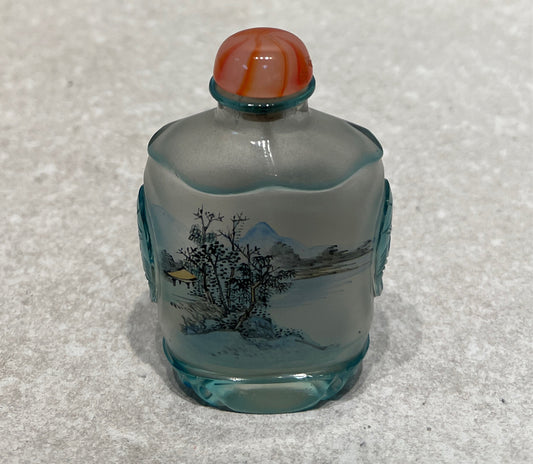 Chinese Reverse Painting Bottle