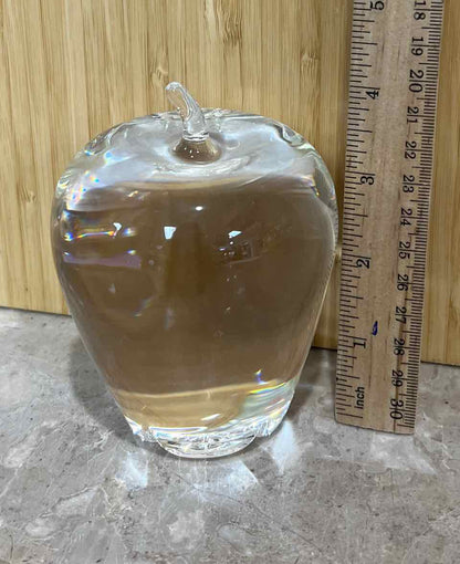 Steuben Apple Paperweight