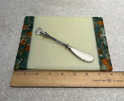 Cheese Dish with Spreader